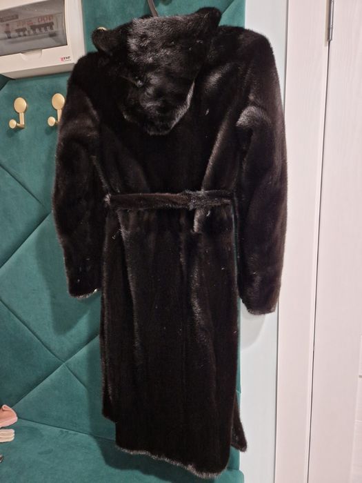 Норковая шуба + шапка