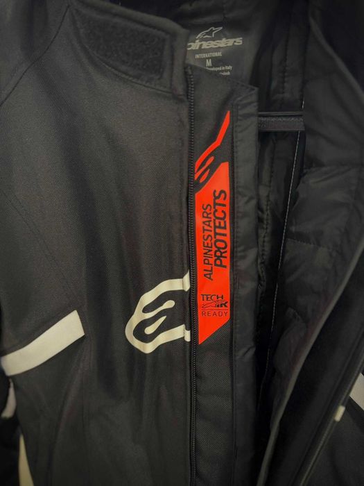 НОВО Текстилно Мото Яке Alpinestars T-Sps V2  Black-White