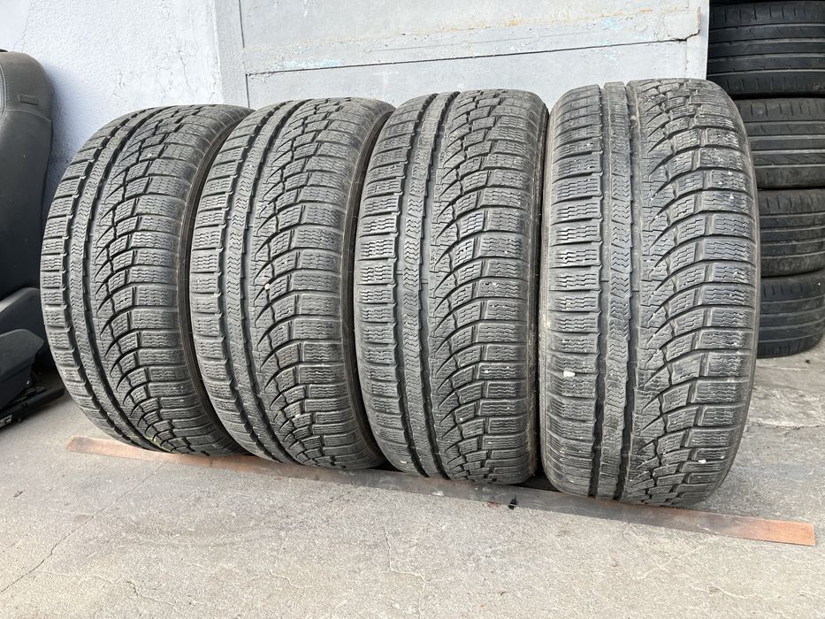 4 бр. зимни гуми 225/45/17 Nokian 7-7,5 mm DOT 1917