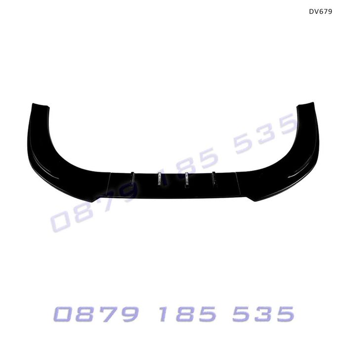 Преден лип спойлер за VW Volkswagen Passat B6 DV679 тунинг добавка предна броня пасат preden spoiler