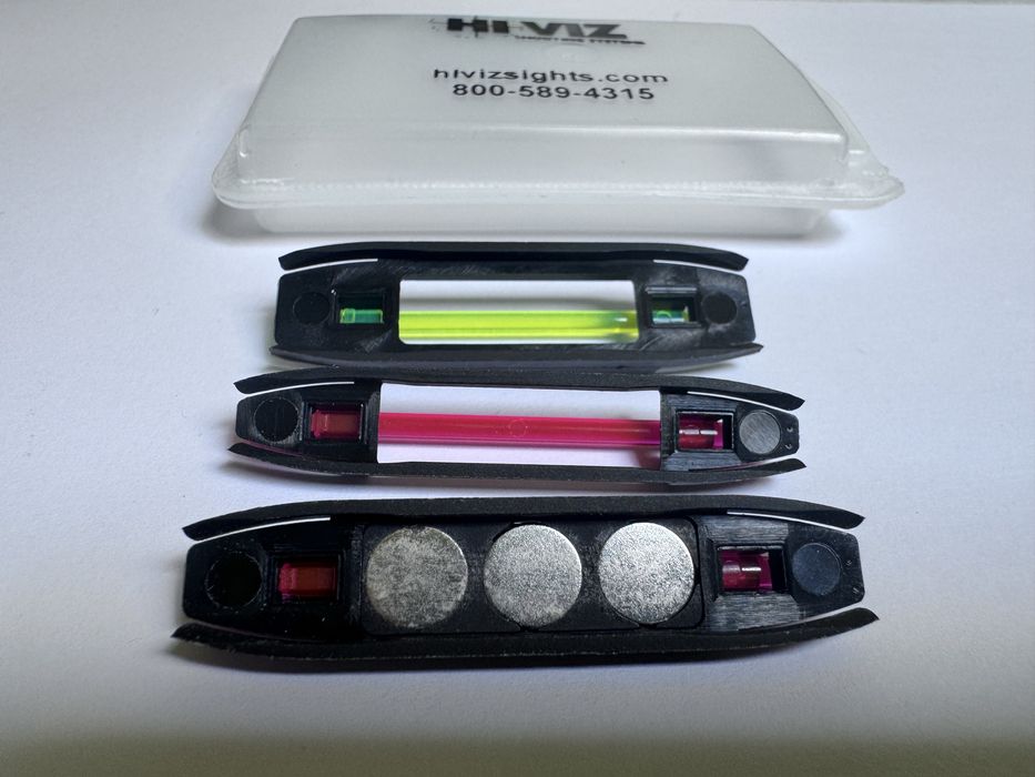 Set cătări fibra Hi-Vis pentru lisă