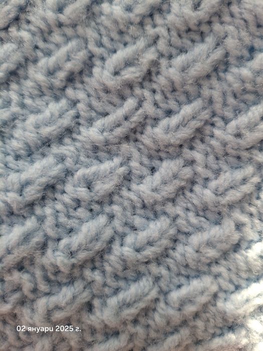 Плетен пуловер р-р S