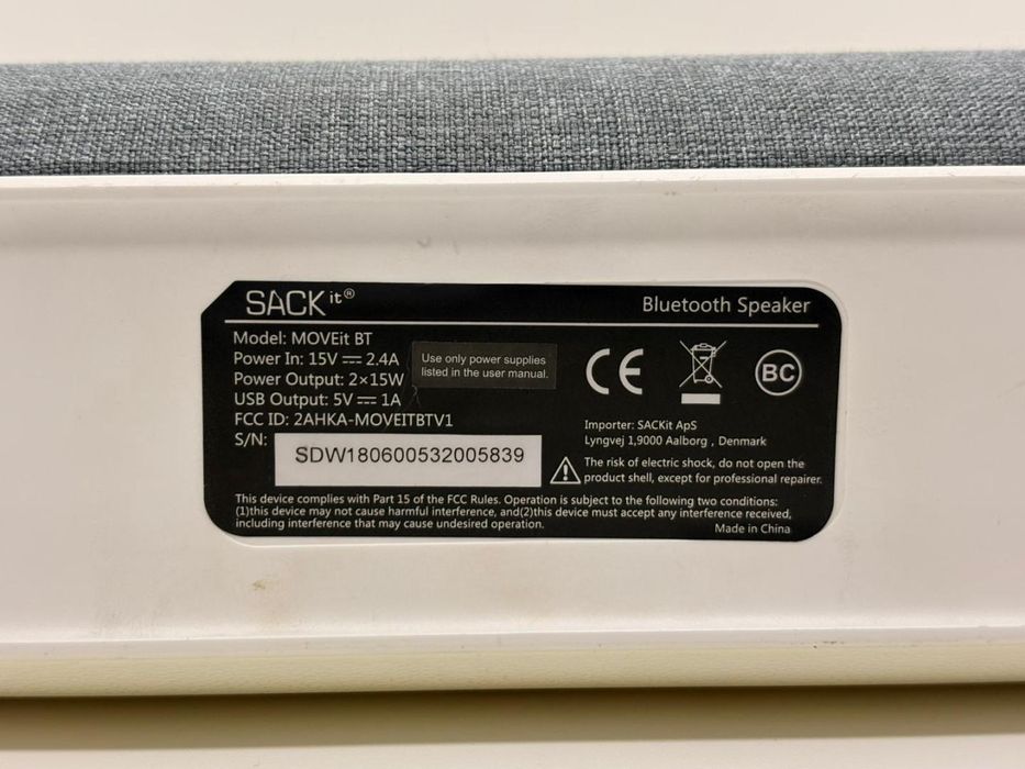 Boxa Portabila SACKit MOVEit Bluetooth -A-