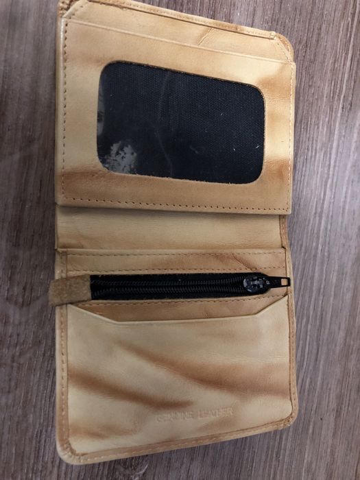 Кожен дамски портфейл timberland