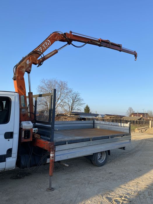 Vand Iveco Daily 65 C 15 basculabil cu macara