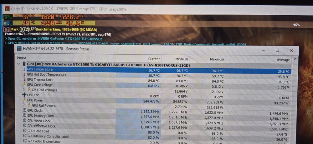 Placa video Gigabyte AORUS GTX 1080TI Gaming X 11GB 352bit GDDR5X