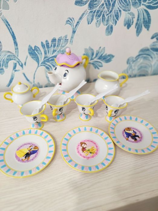 Продам набор посудки детской Дисней из мультфильма Красавица и чудовищ