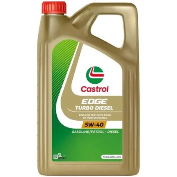 Ulei motor Castrol Edge Turbo Diesel 5W40 5L