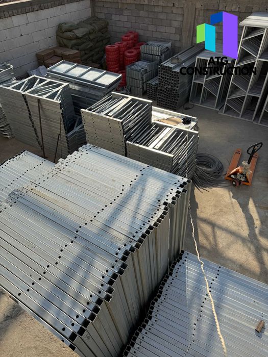 Строительная люлька серии ZLP-630, никель, импорт, полный комплект ZLP