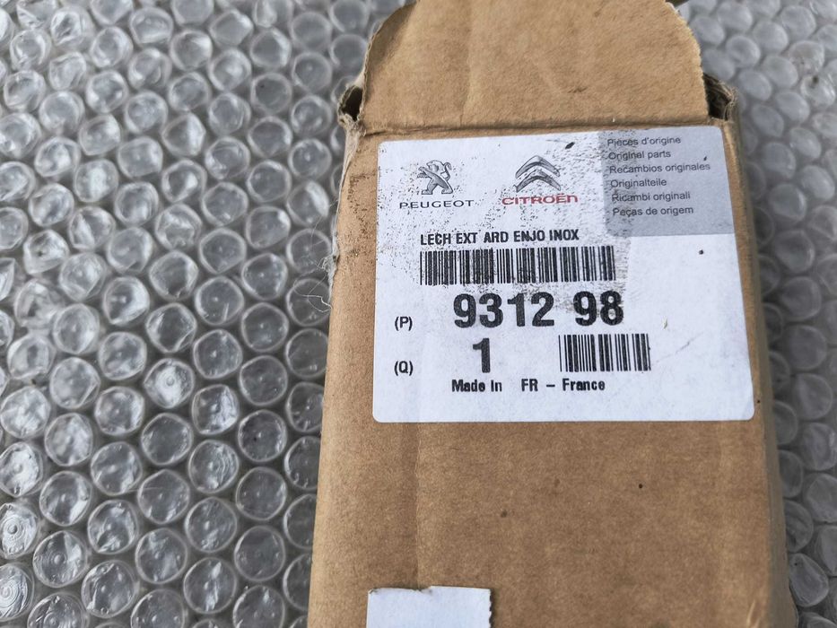 Cheder / Garnitură Geam Ușă Spate Dreapta Citroen C5 III (X7) 2008-2017 Cod OEM 931298 (1C4)