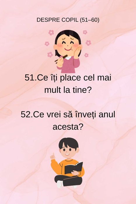 100 de întrebări pentru părinți & copii