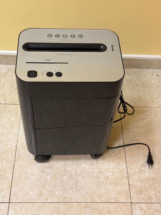 Машина за унищожаване на документи и дискове Sigma