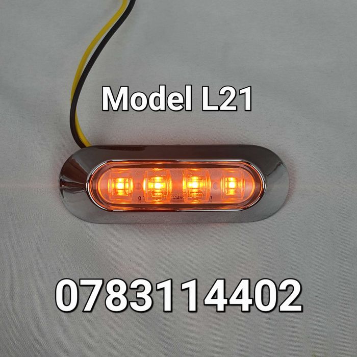 Lampa-Lampi Gabarit LED-Platforma-Remorca-Trailer-Utilaje-Rulota - L21