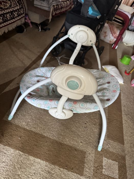 Коляска, качели, стульчик