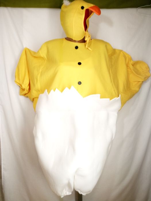 Costum carnaval Nr S-XL Mascota Pui moțat / Halloween Fărșang  Faschi