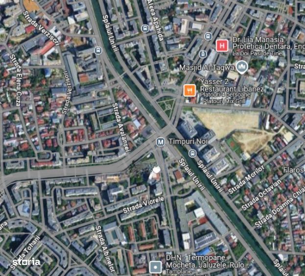 Zona Timpuri Noi P+E1 960 mp chiriasi stabili