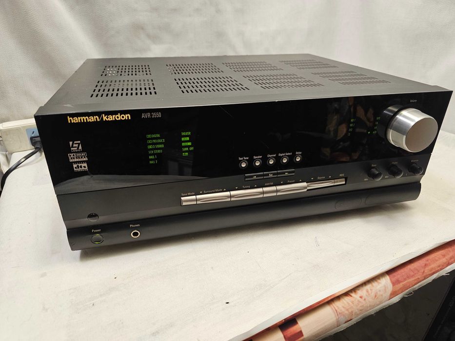Harman Kardon AVR 3550 Dolby Digital DTS Optical Coaxial