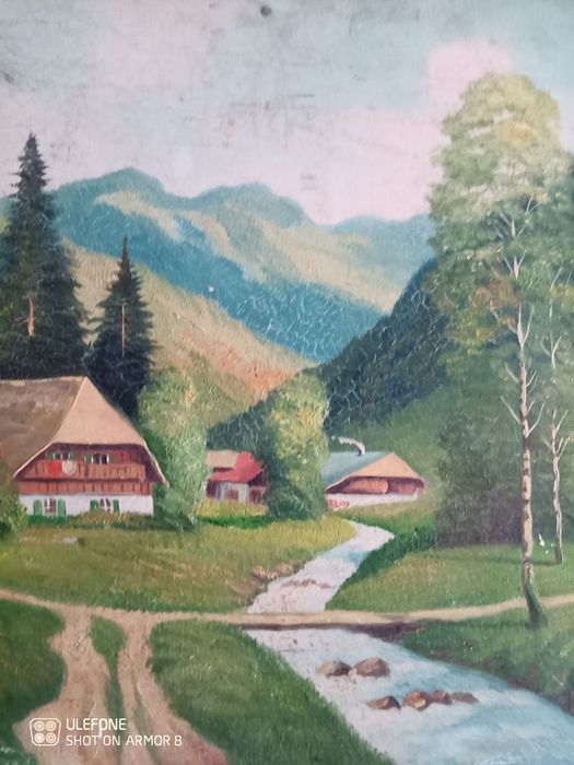 Продава се ресувана картина