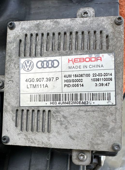 Фар ауди а6 ц7 audi a6 c7 4G