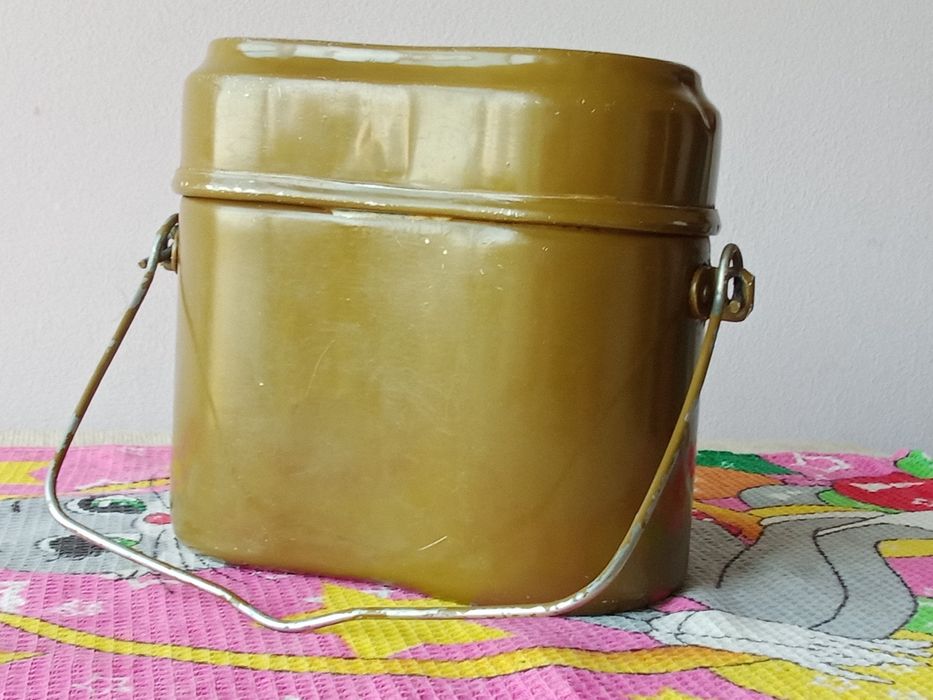 Ремень офицерский , котелок армейский , фляшка СССР