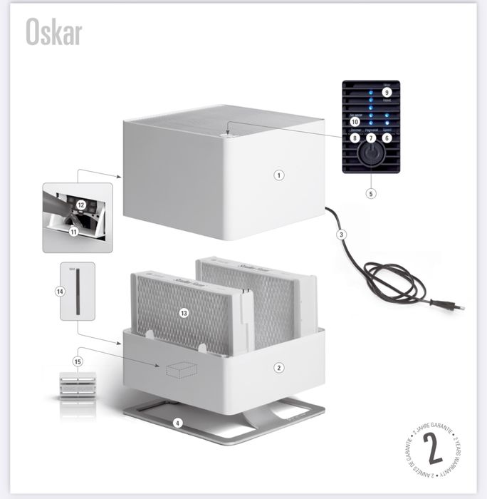 Увлажнитель воздуха Stadler Form