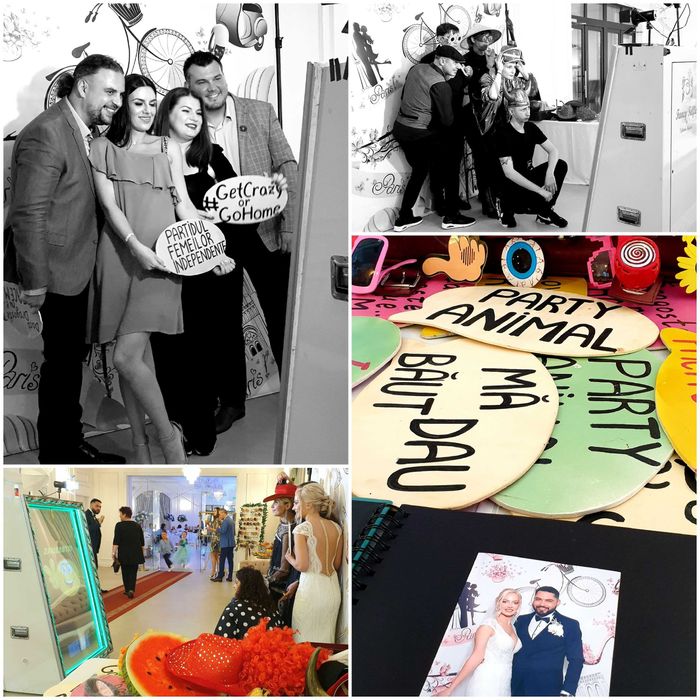 Oglinda Magică/Video 360/Panou floral/Arcada flori/Cabina foto