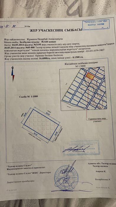 Участок сатылады Алматы облысы, Белбұлақ