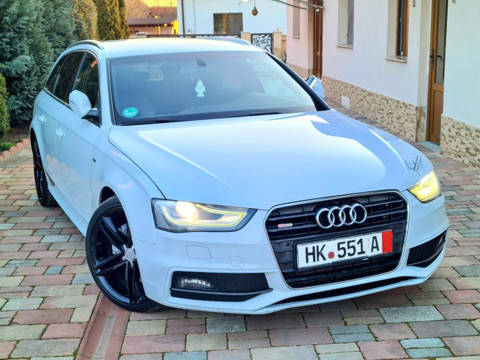 *Vând Audi A4 2.0 TDI Cp177 (Full S-line) DEOSEBIT *Matriculat Recent