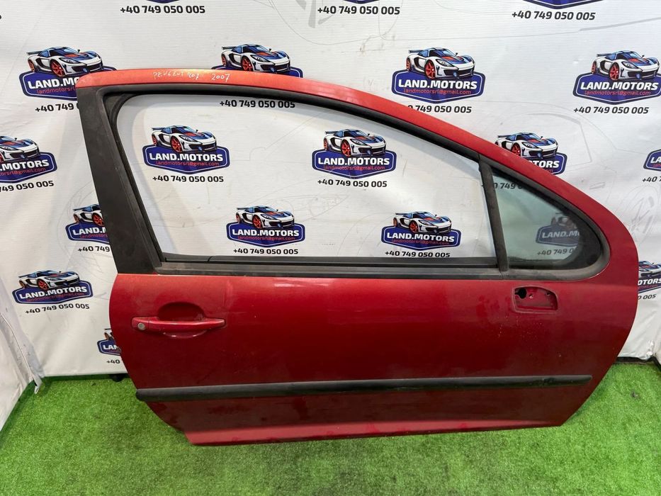 USA PORTIERA FATA DREAPTA PEUGEOT 207 1.4 BENZINA 2007 / BERLINA 3 USI COD OEM 9004AR 2006-2014