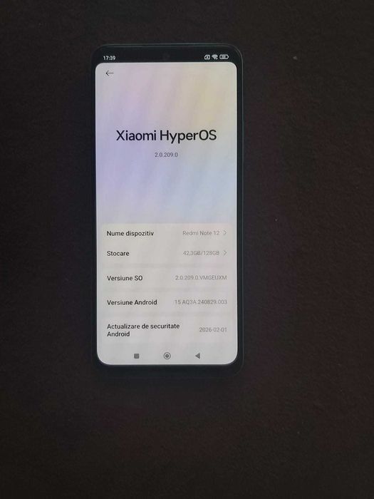 Vând Xiaomi Redmi Note 12 5G
