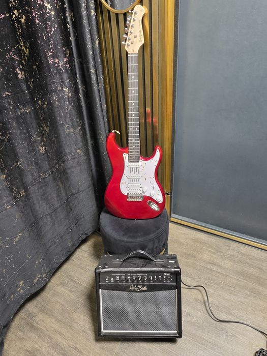 Set Chitară Electrică Harley Benton  + Amplificator HB-20R