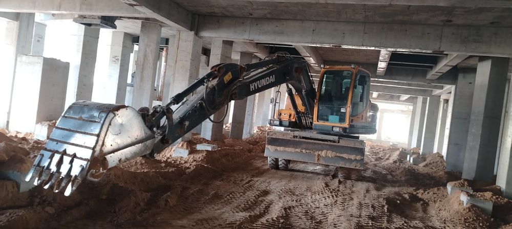 Услуги мини экскаватор малютка ямабур гидромолот