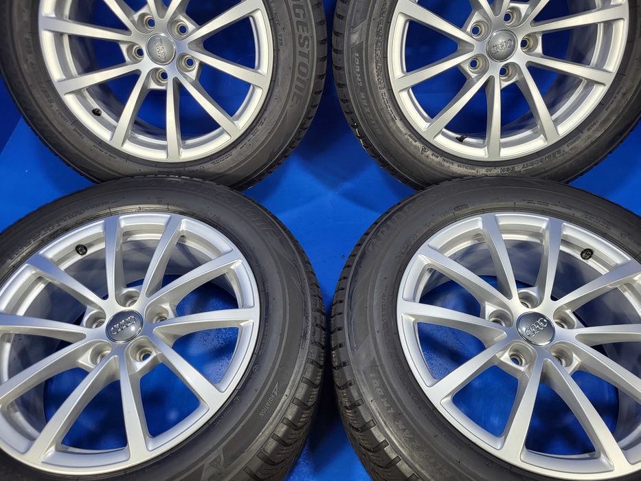 Vand roti OE Audi A6 C8-C7 + anvelope m+s iarna foarte bune 225 60 17
