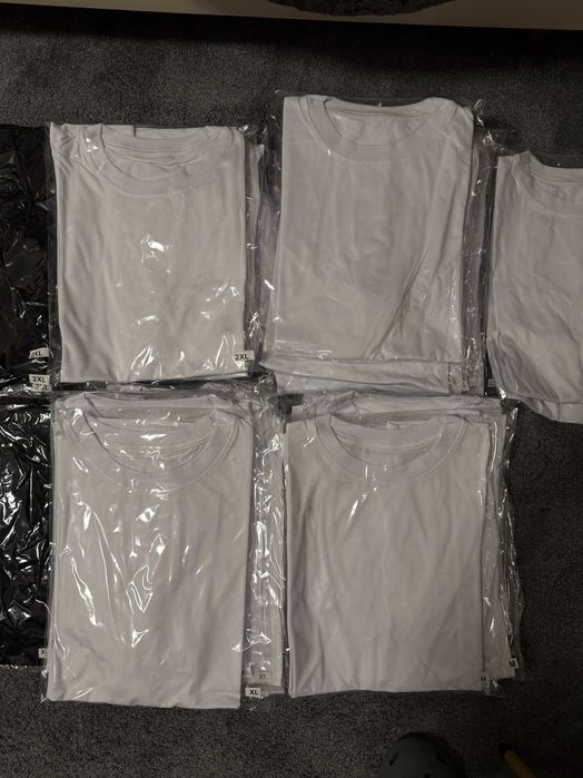 Изчистени тениски за бродерия/печат