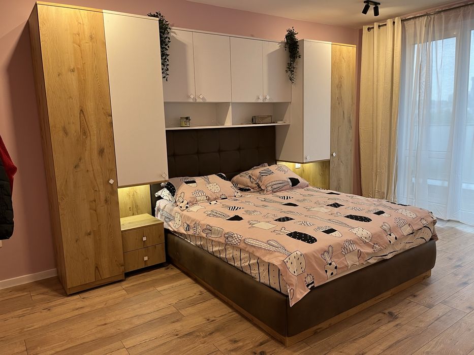 Спалня с надстройка 160/200 и матрак ТЕД