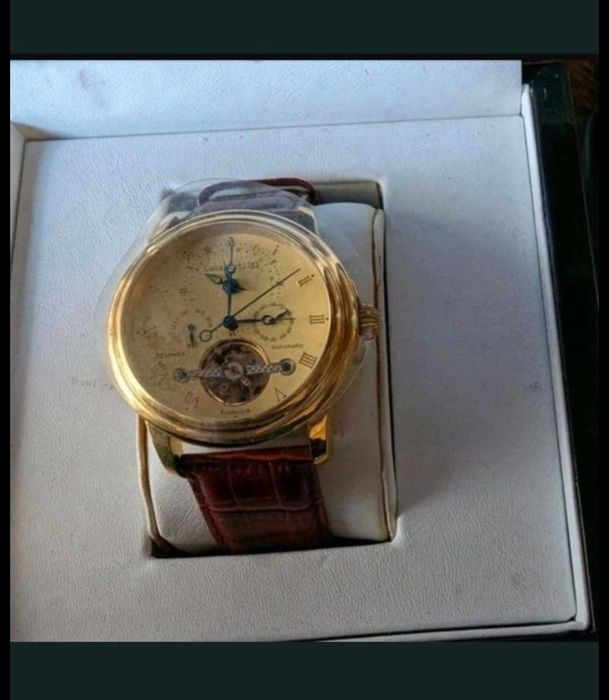Ceas  automatic Calvaneo dual time origina