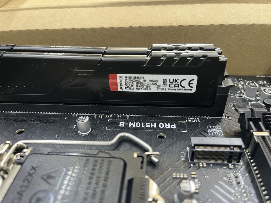 Мат плата с ОЗУ DDR4