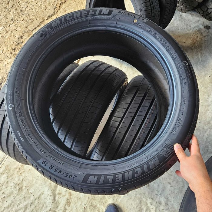 4 Нови летни гуми 245/45R19 Michelin Primacy 4 Acoustic 102V HL с борд