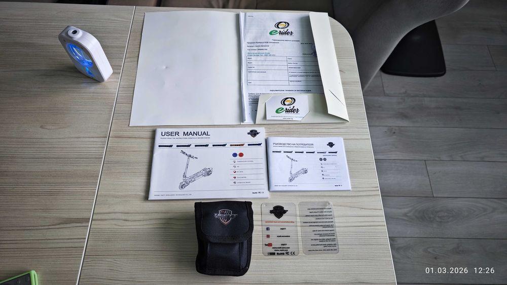 Продавам електрическа тротинетка Vsett 8