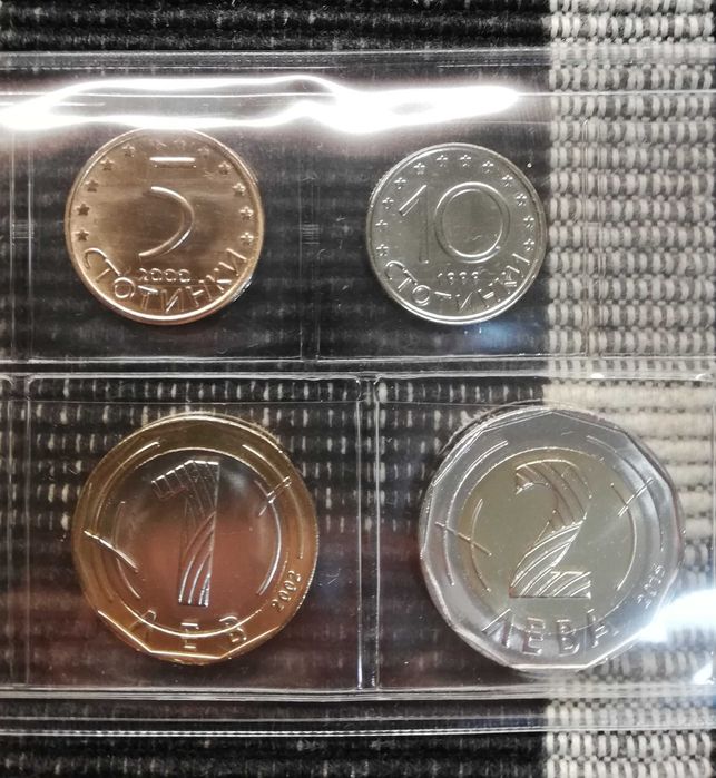 Лот монети "Република България II - 1999-2025" - нециркулирали (UNC)