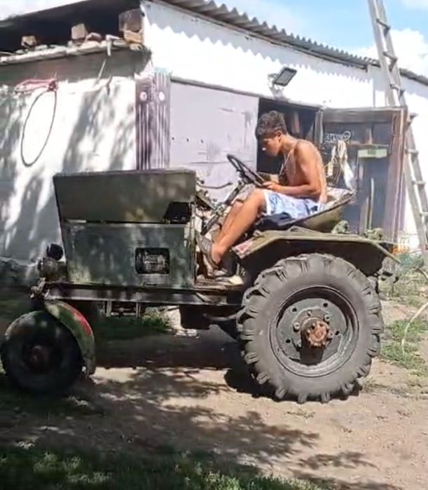 Самодельный мини трактор