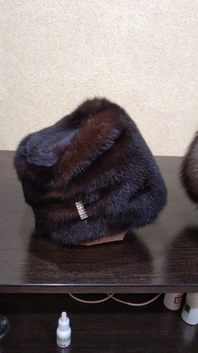 Шапка Норковая в отличном состоянии.