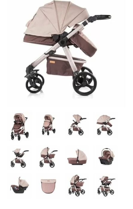 Бебешка количка CHIPOLINO 3в1