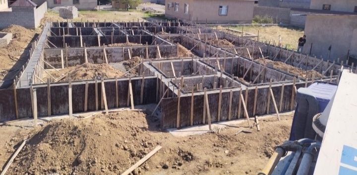 Фундаменттен бастап үйдің төбесіне дейін