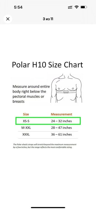 Polar H 10 Polar heart 10rate sensor Original