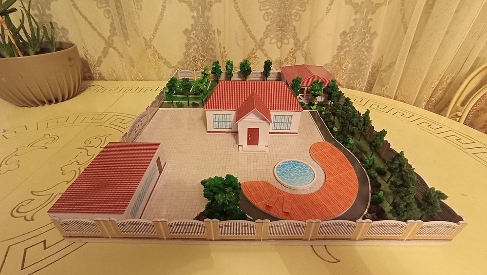 Макет,модель из ПВХ пластика