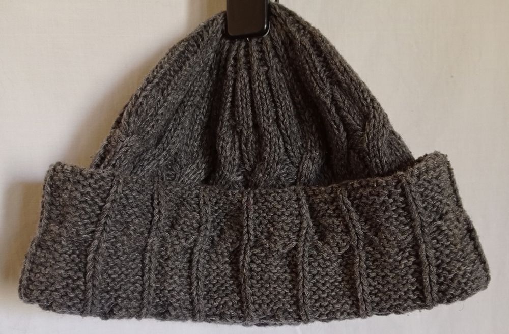 Caciula 50% lana tricot unisex