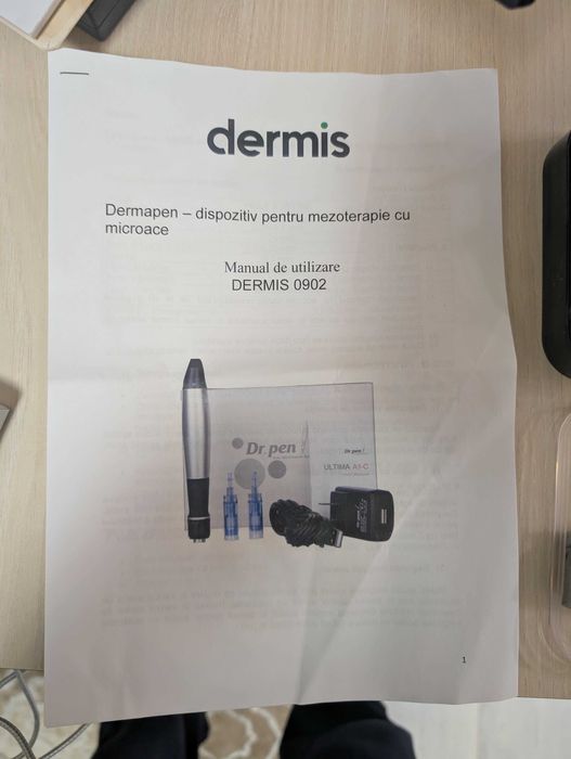 Dr pen, nou, sigilat, dermis, 0902