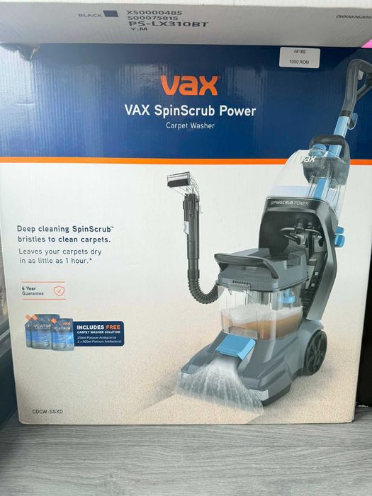 Vax SpinScub Power Carpet Washer CDCW-SSXD SIgilat