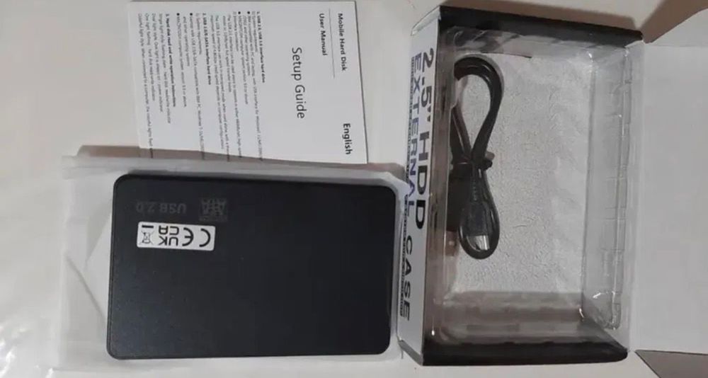 HDD extern 256 GB nefolosit
